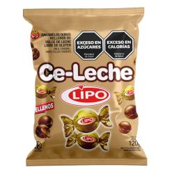 Caramelos Duros Rellenos Dulce de Leche Lipo x 120 g.