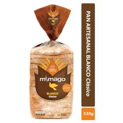 Pan Artesanal Blanco Clásico Mimago x 530 g.