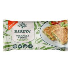 Milanesa Veggie Espinaca x 2 Un. Nutree x 180 g.