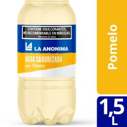 Agua Saborizada sin Gas Sabor Pomelo La Anonima x 1,5 Lt.