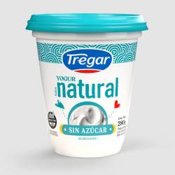 Yogur Entero Natural sin Azucar Tregar x 280 g.