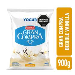 Yogur bebible vainilla Gran Compra 900gr