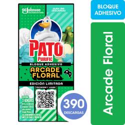 Limpiador Inodoro Bloque Adhesivo Pato Floral 24.6 g