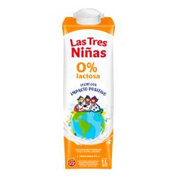 Leche L.V. Parcialmente Descremada 0% Lactosa  Las Tres Niñas x 1 Lt.