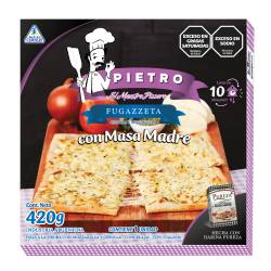 Pizza de Fugazzeta con Masa Madre Pietro x 420 g.