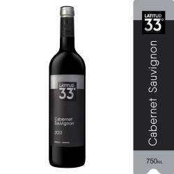  Vino Tinto Cabernet Sauvignon Latitud 33º x 750 cc.