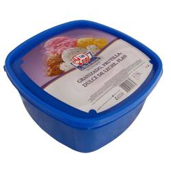 Helado Flan-Dulce de Leche-Frutilla-Granizado La Montevideana x 1,5 K g.