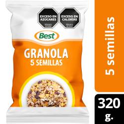 Granola 5 Semillas Best x 320 g.