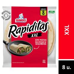 Rapiditas XXL x 8 Un. Bimbo x 620 g.