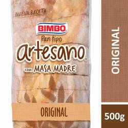Pan Blanco con Masa Madre Artesano x 500 g.
