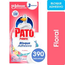 Limpiador Inodoro Adhesivo Pato Floral x3