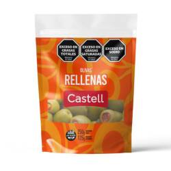 Aceitunas Verdes Rellenas con Morron Doy Pack Castell x 125 g.