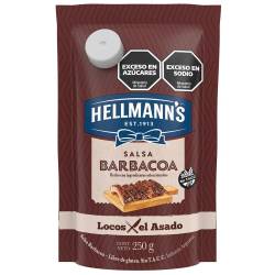 Salsa Barbacoa Doypack Hellmanns x 250 g.