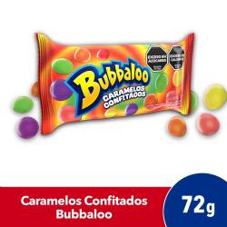 Caramelos Confitados Tutti Frutti Bubbaloo x 72 g.
