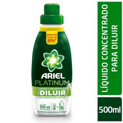 Jabón concentrado Ariel Platinum Botella 500ml