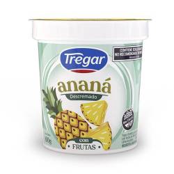 Yogur Descremado con Anana Tregar x 160 g.
