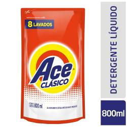 Jabon líquido Ace clásico Doypack 800ml