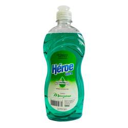 Detergente Líquido Ultra Manzana Heroe x 500 cc.