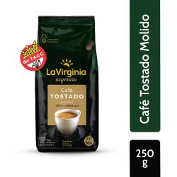 Café Espresso Molido 100% Arabica La Virginia x 250 g.