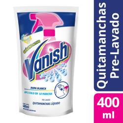 Prelavado Líquido Blanco Doy Pack Vanish x 400 cc.