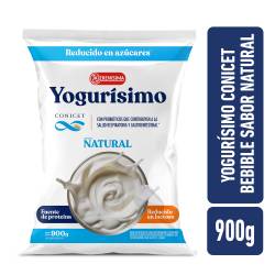 Yogur bebible natural s/endulzar Conicet Yogurisimo 900g