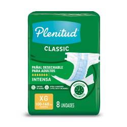 Pañal Adultos XG Classic Plenitud x 8 Un.