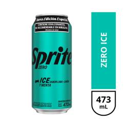 Gaseosa Lima Limón Zero Ice Sprite x 473 cc.