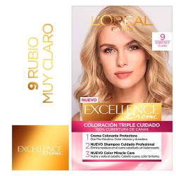 Coloración Rubio Muy Claro T9 Excellence x 1 Un.