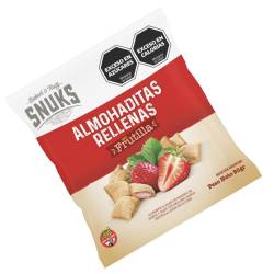 Almohaditas Rellena de Frutilla sin Tacc Snuks x 90 g.