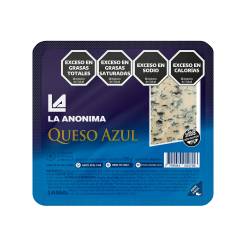 Queso Azul Trozado La Anónima x 120 g.