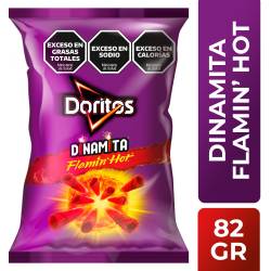 Nachos Dinamita Flaming Hot  Doritos x 82 g.