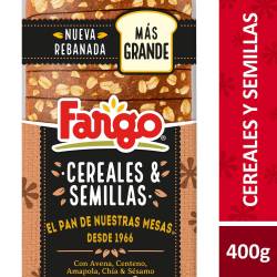 Pan Cereales y Semillas Fargo x 400 g.