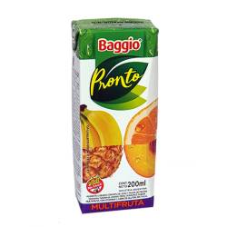 Jugo Natural Multifruta Baggio Pronto x 200 cc.