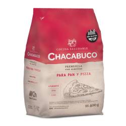 Premezcla Pan y Pizza con Semillas sin Gluten Chacabuco x 400 g.