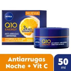 Crema Antiarrugas Q10 Energy Noche Nivea x 50 cc.