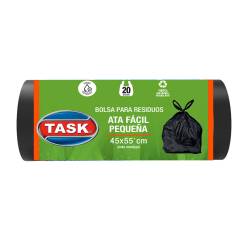 Bolsa para Residuos 45 x 55 cm. Ata Facil Task x 20 Un.