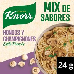 Mix de Sabores Hongos y Cahmp. x 4 Un. Knorr x 24 g.