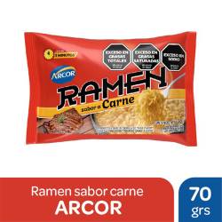 Fideos Listos Ramen sabor Carne Arcor x 70 g.