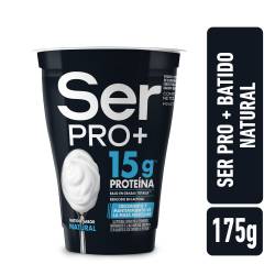 Yogur batido Ser PRO+ con proteínas sabor natural 175g