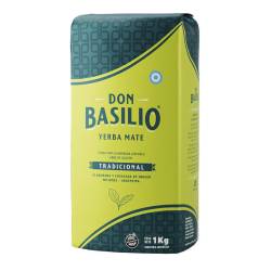 Yerba Mate Tipo Tradicional Don Basilio x 1 Kg.