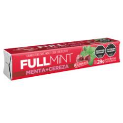 Caramelos Cherry Menta  Full Mint x 28 g.