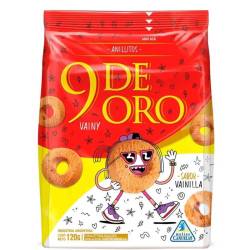 Galletitas Dulces Anillitos Vaini 9 De Oro x 120 g.