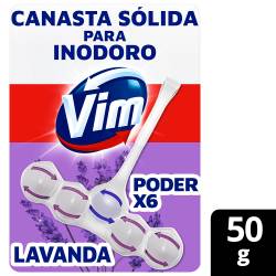 Canasta Inodoro Poder x 6 Un. Lavanda Vim x 50 g.