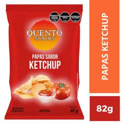 Papas Fritas Ketchup Quento  x 82 g.