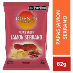Papas Fritas Jamón Serrano Quento x 82 g.