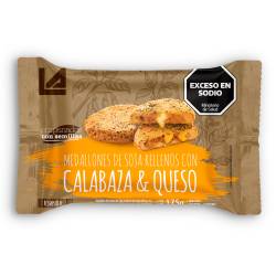 Medallón de Soja Relleno Calabaza y Queso La Anónima x 175 g.