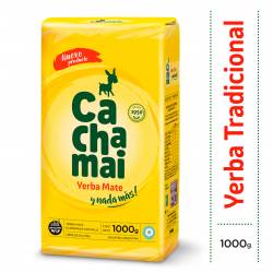 Yerba Mate con Palo Cachamai x 1 Kg.