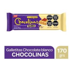 Galletitas Chocolate Blanco Chocolinas x 170 g.