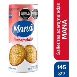 Galletitas Dulces sabor Vainilla Acaramelada  Mana x 145 g.