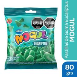 Pastillas de Goma Eucaliptus Mogul x 80 g.